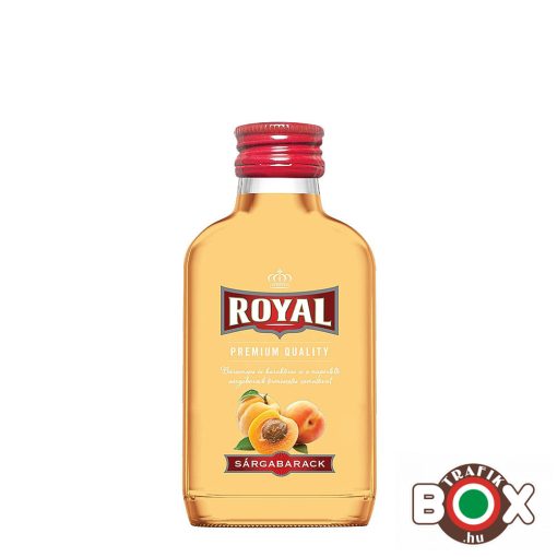 Royal Vodka Sárgabarack 0,1L. 28%