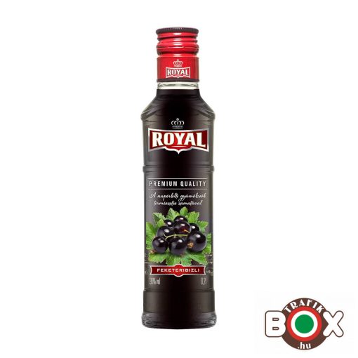 Royal Vodka Feketeribizli 0,2L. 28%