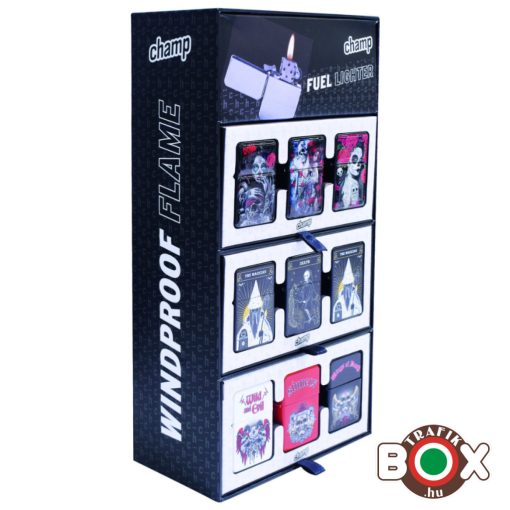 Display CHAMP állvány Benzines Öngyújtókhoz 40969114