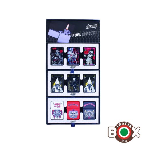 Display CHAMP állvány Benzines Öngyújtókhoz 40969114