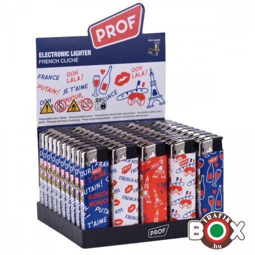 Öngyújtó Prof elektromos, fixlángú French Style 41804639 eladó