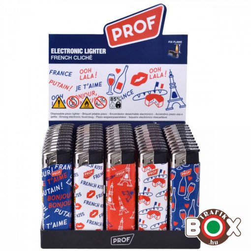 Öngyújtó Prof elektromos, fixlángú French Style 41804639 eladó