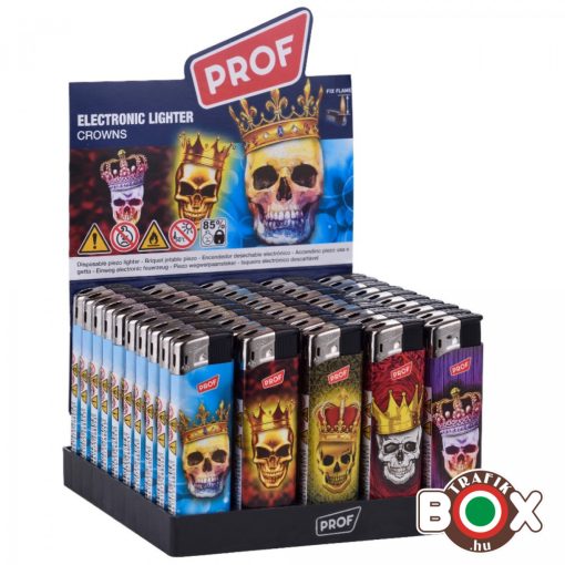 Öngyújtó Prof elektromos Király Koponyák 41804650