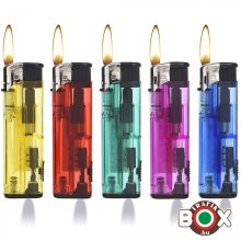 Öngyújtó Prof LED TC átlátszó 41804686