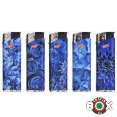 Öngyújtó PROF elektromos Blue Flowers 41804781