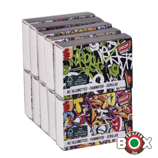 GYUFA Prof Normál, 4,2 cm hosszú 100 gyufaszál 41806005