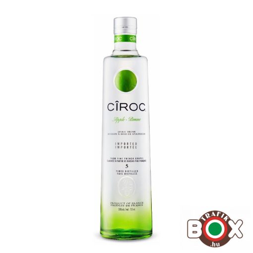 CIROC Green Apple Vodka 0,7L. 37,5%