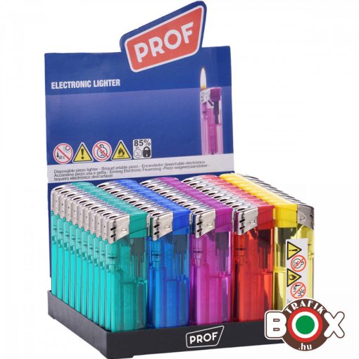 Öngyújtó PROF elektromos Átlátszó 42804471