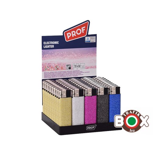 Öngyújtó Prof elektromos Glitter Elegant 42804520