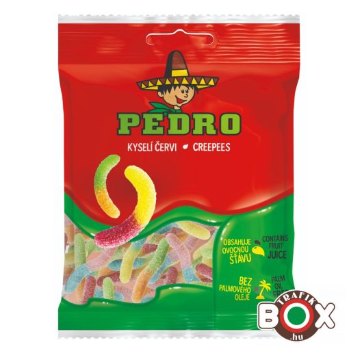 Pedro Crepees gumicukor 80g 43452