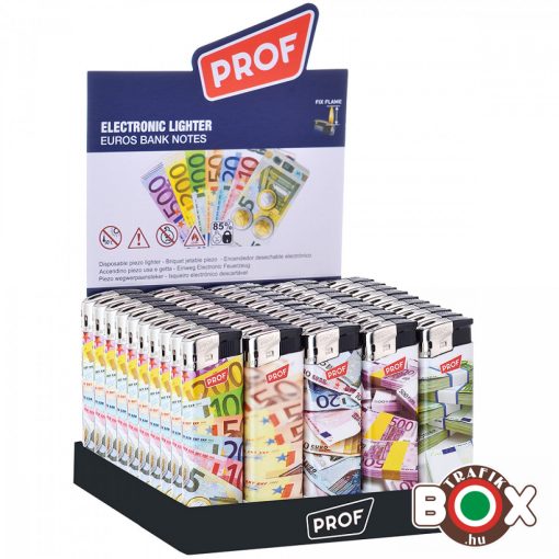 Öngyújtó PROF elektromos Euro Bankjegy 43803743