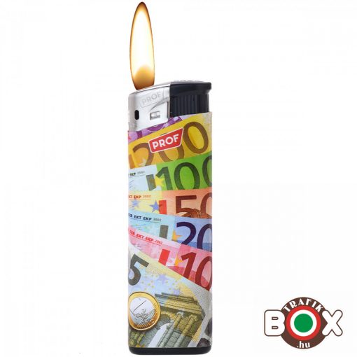 Öngyújtó PROF elektromos Euro Bankjegy 43803743