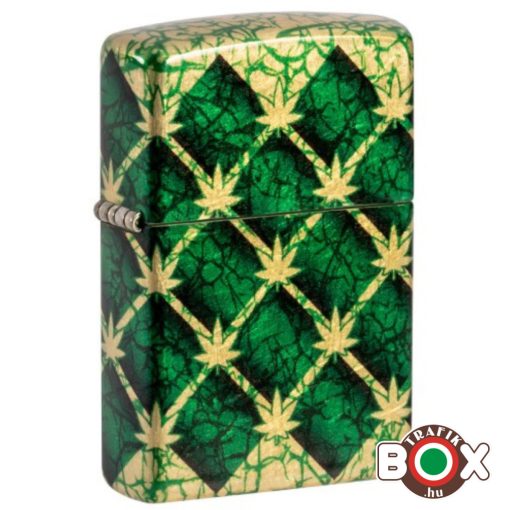 46265 Zippo Öngyújtó Fancy Cannabis Design
