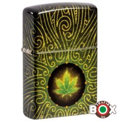 46276 Zippo Öngyújtó Cannabis Swirl Design
