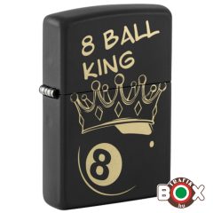 46291 ZIPPO ÖNGYÚJTÓ King 8 Ball Design
