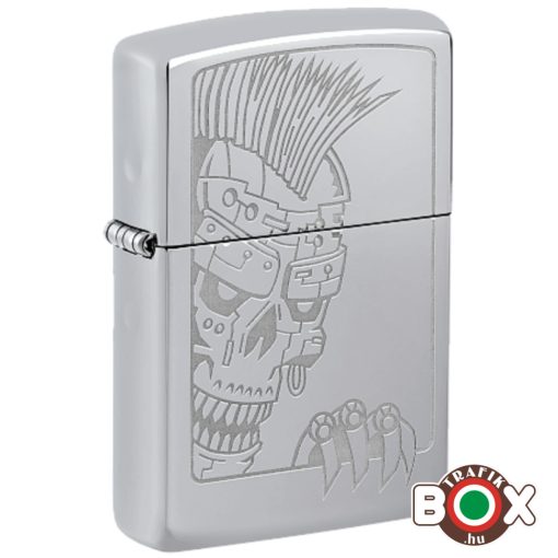 46426 ZIPPO ÖNGYÚJTÓ Mohawk Skull Design