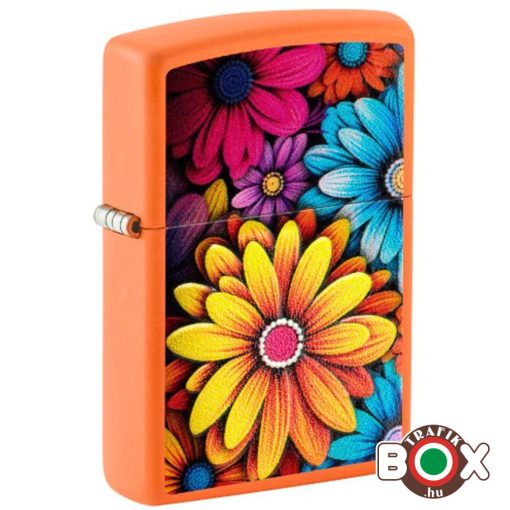 46434 ZIPPO ÖNGYÚJTÓ Flower Design