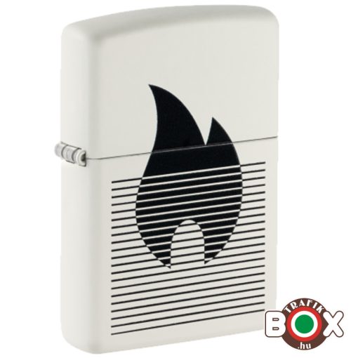 46485 ZIPPO ÖNGYÚJTÓ Lined Flame Design