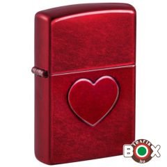 46588 Zippo Öngyújtó Stamped Heart Design