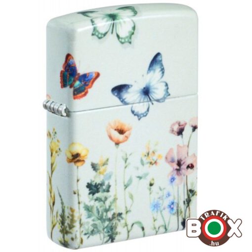 46703 ZIPPO ÖNGYÚJTÓ Butterflies and Flowers Design