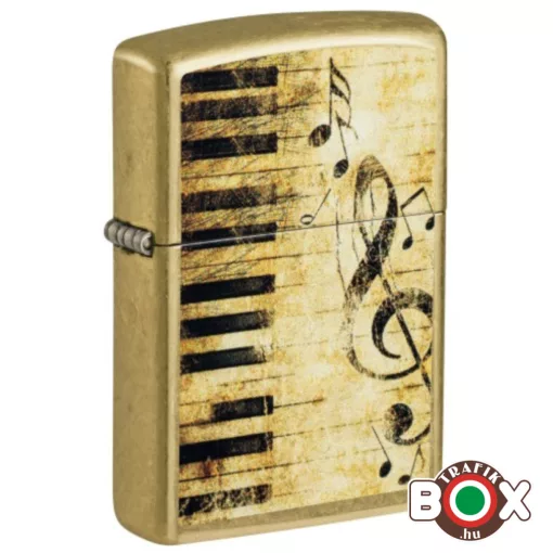 46712 Zippo Öngyújtó Piano and Notes Design
