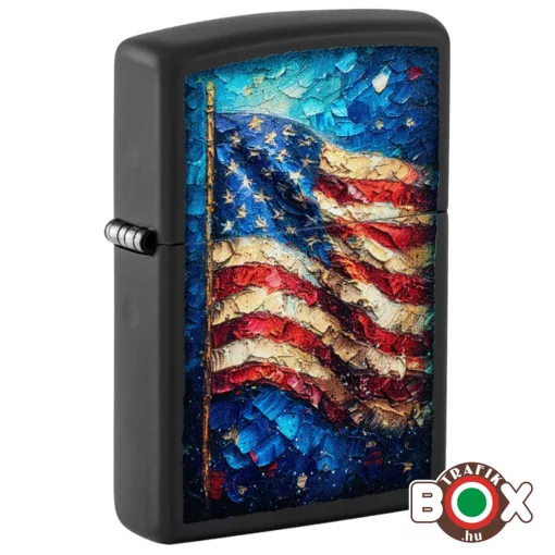 46718 Zippo Öngyújó American Flag Design