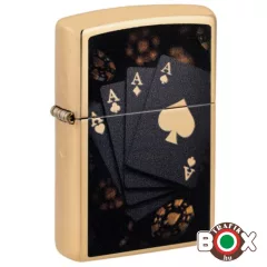 47141 Zippo Öngyújtó Lucky Aces Design
