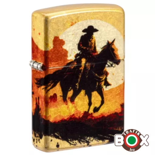 47143 Zippo Öngyújtó Cowboy on horse Design