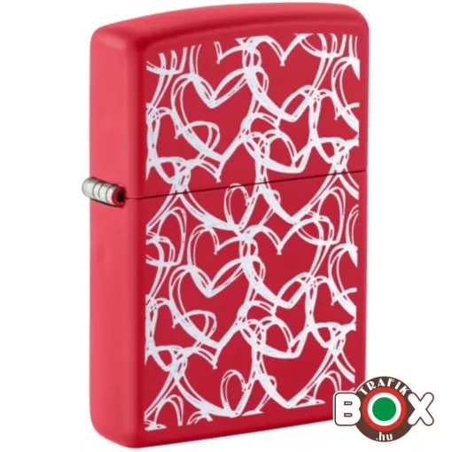 47499 Zippo Öngyújtó Hearts Design
