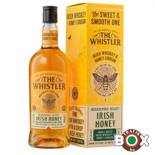 THE WHISTLER Irish Honey Whiskey Likőr DRS 33% 0,7L