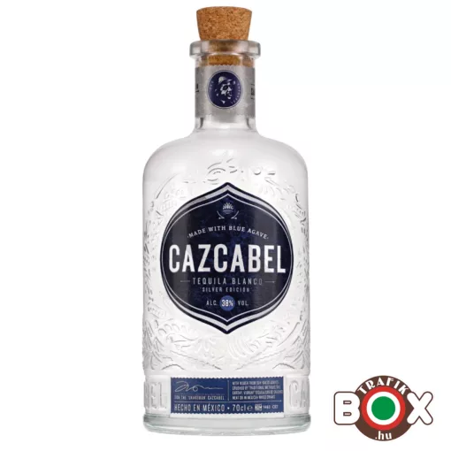 CAZCABEL Blanco Tequila DRS 38% 0,7L