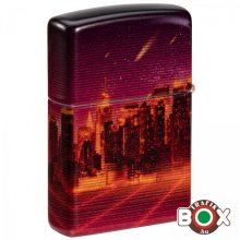 48505 ZIPPO Öngyújtó Cyber City Design