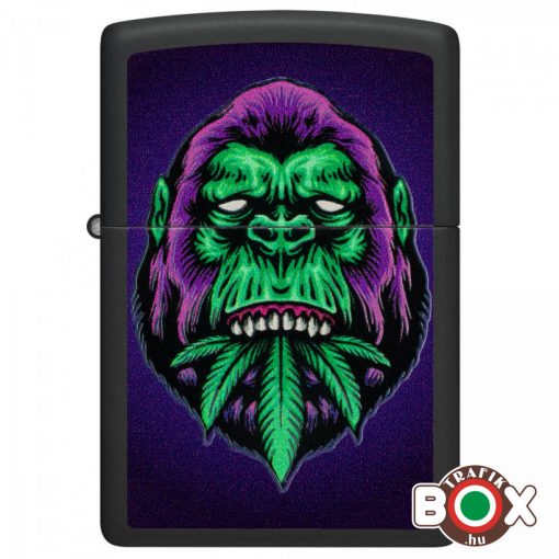 48585 ZIPPO Öngyújtó Gorilla Cannabis Design