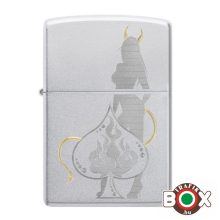 48658 Zippo Öngyújtó Devilish Ace Design