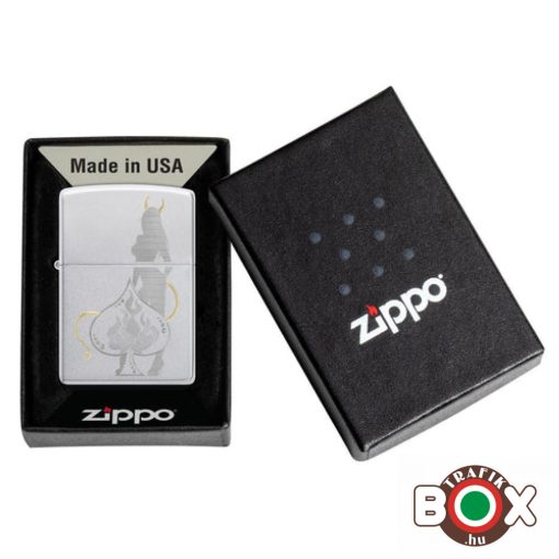 48658 Zippo Öngyújtó Devilish Ace Design