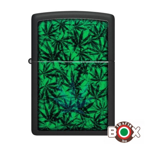48736 ZIPPO Öngyújtó Cannabis Design