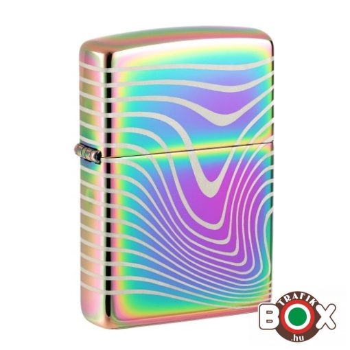 48775 ZIPPO Öngyújtó Rainbow Wave Design