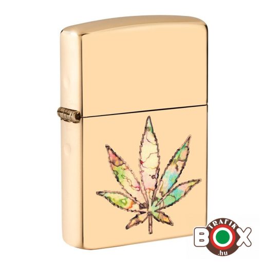 49240 Zippo Öngyújtó Pot Leaf Fusion Design