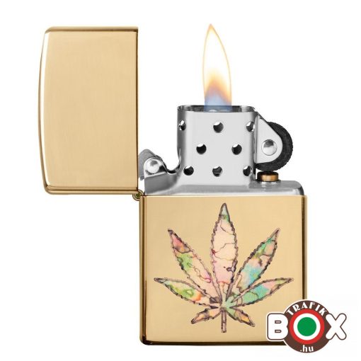 49240 Zippo Öngyújtó Pot Leaf Fusion Design
