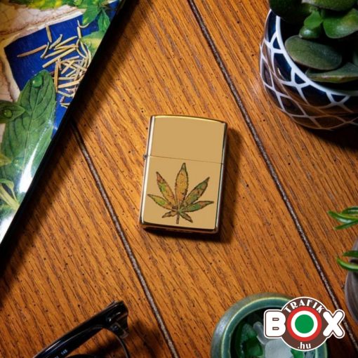 49240 Zippo Öngyújtó Pot Leaf Fusion Design
