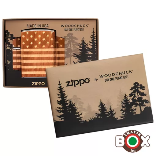 49332 Zippo Öngyújtó WOODCHUCK Wrap American