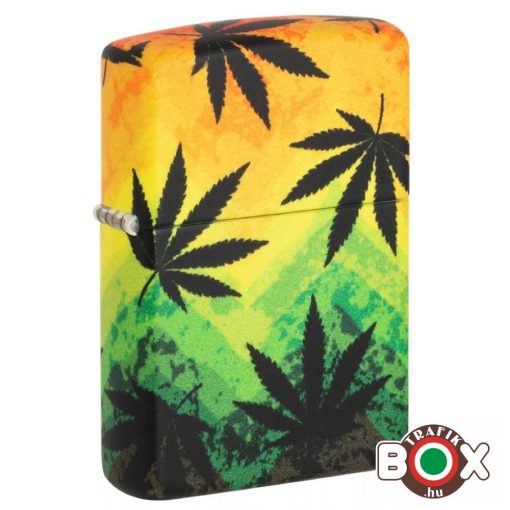 49806 Zippo öngyújtó Cannabis Design