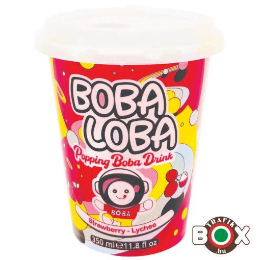 BOBA LOBA Bubble Tea eper-Lychee 350 ml