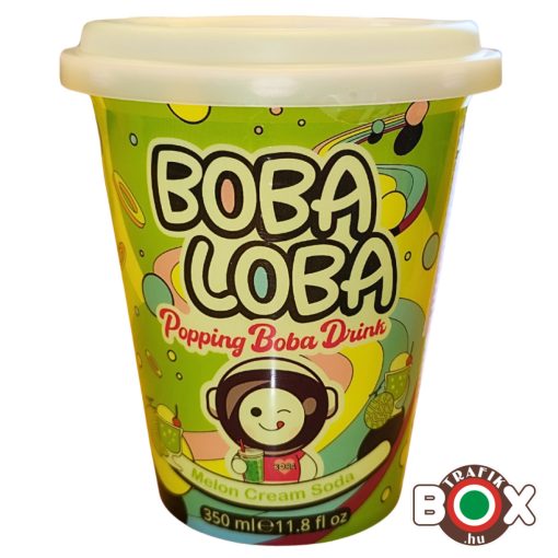 BOBA LOBA Bubble Tea Melon-Cream 350 ml