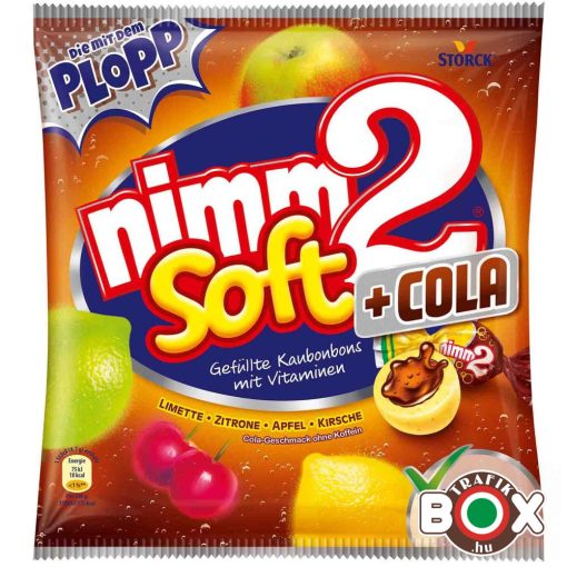 nimm2 Smilegummi Cola gumicukor vitaminokkal 90g