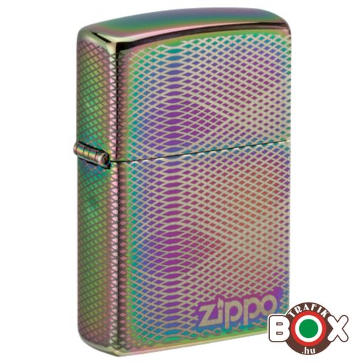60006138 ZIPPO Öngyújtó Illusion Line Pattern Design