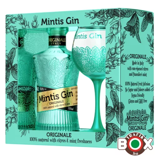 MINTIS Originale Gin DD + 1 pohár DRS 41,8% 0,7L