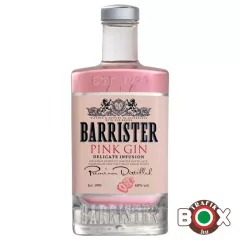 BARRISTER Pink gin 40% 0,7L