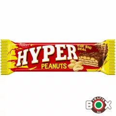 HYPER földimogyorós ostya mogyoródarabokkal 56 g