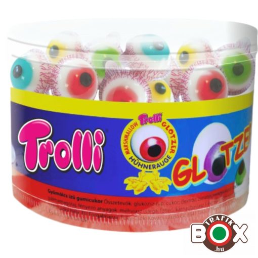 Trolli töltött szemgolyó gumicukor 18.8g 40 db/doboz